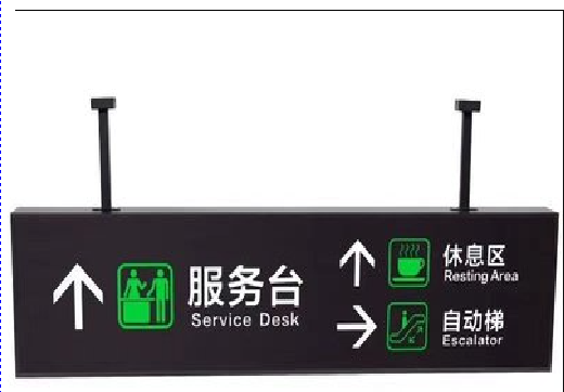 通江吊牌灯箱制作流程。