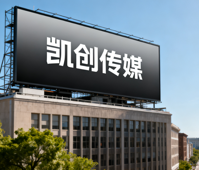 通江户外广告牌的设计与制作
